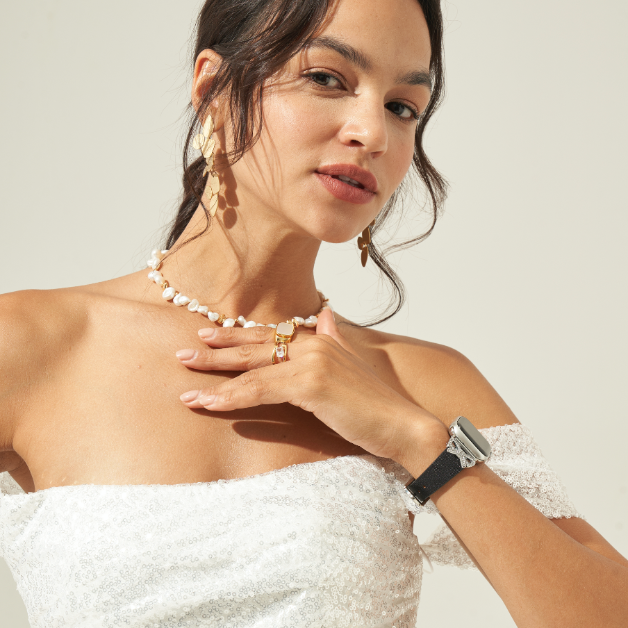 Crystal Bowknot Watch Band for Apple Watch