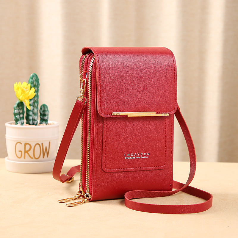 🔥Hot Sale 56% OFF -🎁Women's Touch Screen Mobile Phone Messenger bag