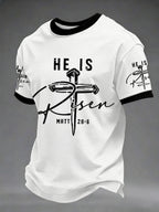 Men's Christian Cross Print Tee