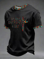 Men's "I Can't But I Know A Guy" Printed Casual T-Shirt
