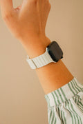 Warm White Magnetic Loop Watch Band
